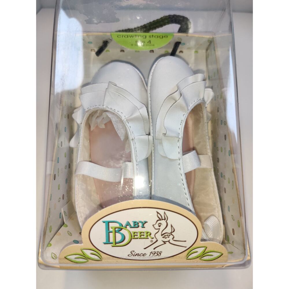 Baby Deer Crawling Stage Baby Shoes Size 4 - 9-12 Months NWT